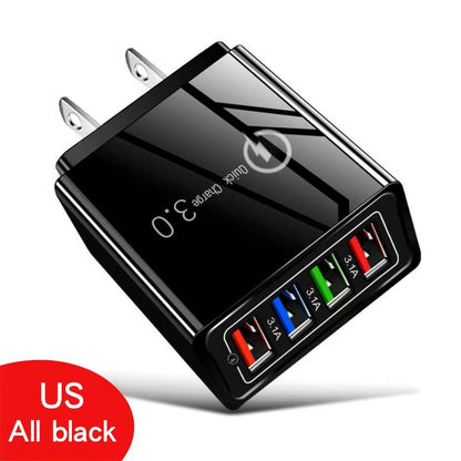 🔌The Charger Big Tech Hates | 4-Port Quick Charge 3.0 + AI Performance Boost