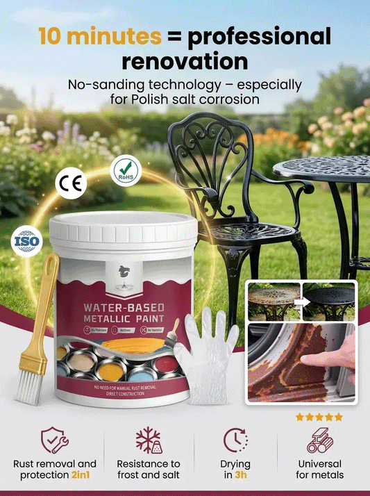 💥Black Water-Based Metallic Paint