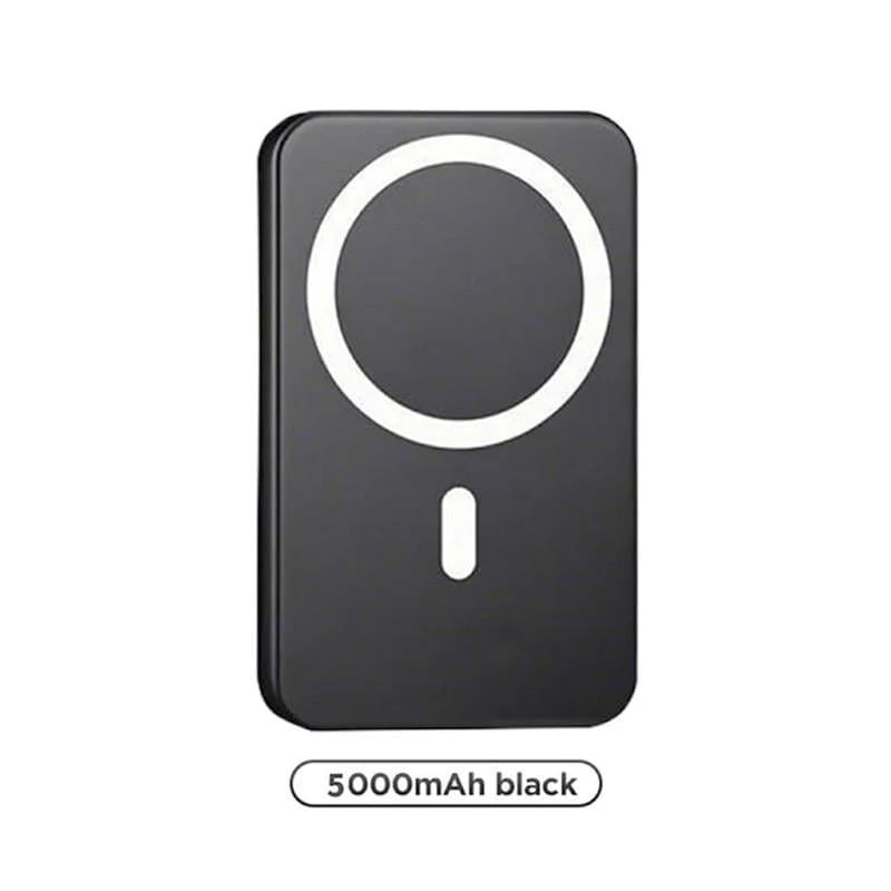 🔋🔋🔋 Magnetic Wireless Power Bank for iPhone – 5000mAh
