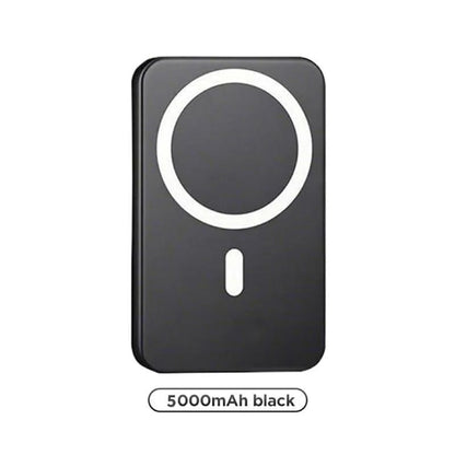 🔋🔋🔋 Magnetic Wireless Power Bank for iPhone – 5000mAh