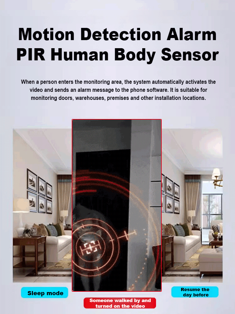 【Hidden camera HD night vision】No WIFI or electricity required💯Tiny and installs in 1 second ⚠️Remote real-time viewing