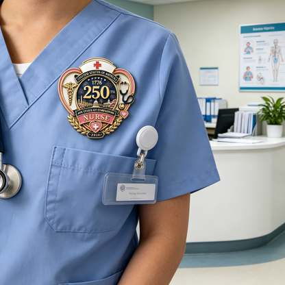 🔥2026 Limited Edition 50% OFF 👩‍⚕️250th Anniversary Nurse Pin🔱