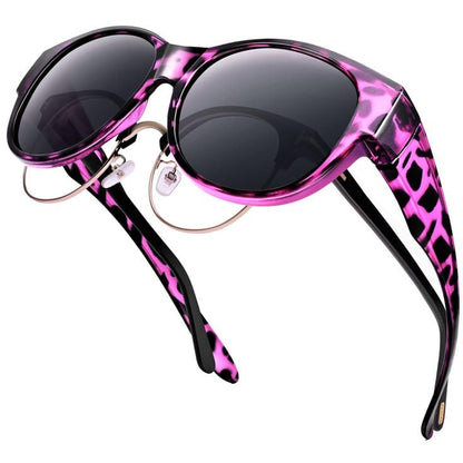 🔥Hot Sale 📢 2025 New Polarized UV400 Protection Trendy Round Cat-eye Sunglasses 😺🕶️