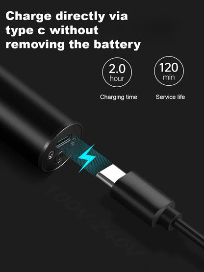 🔥【German precision manufacturing】🪒Silent and no-stuck hair Electric oil-cut carving hair clipper💯Salon-level professional