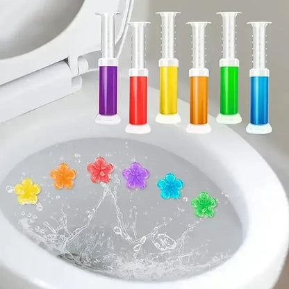 🔥Hot Sale🚽108 Flowers Toilet Cleaner Gel Stamp-9 Fragrances