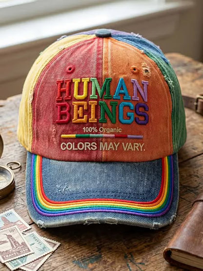 Unisex Human Beings Colors Hat