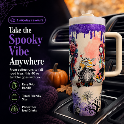 Halloween skeleton Tumbler