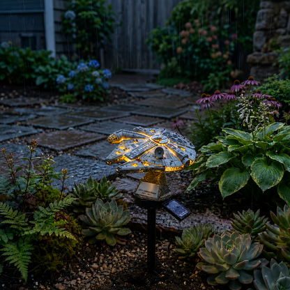 🌌 TODAY ONLY—🔥 Now Only 48% of the Original Price| Sci-Fi Starship Solar Garden Light
