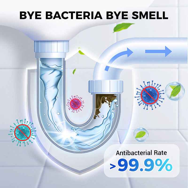 70% Off - 💯5-Second Dissolving Deodorizer - 💦Pipe-Clearing Foaming Powder -