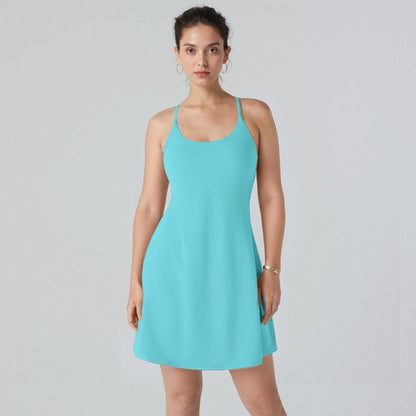 🎁Hot Sale - 50% OFF🔥The Ultimate Tummy Control Backless Active Dress