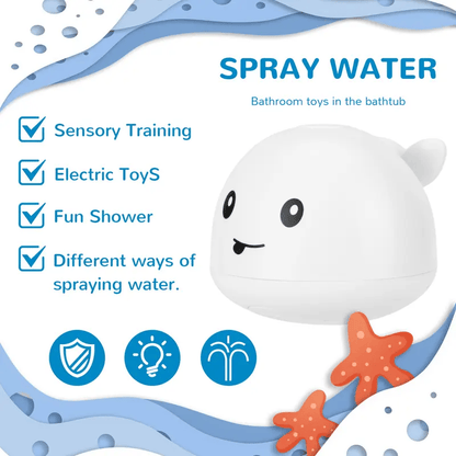 🔥Limited offer - 50% Off🚗Water-Activated Glowing Whale Sprayer Toy