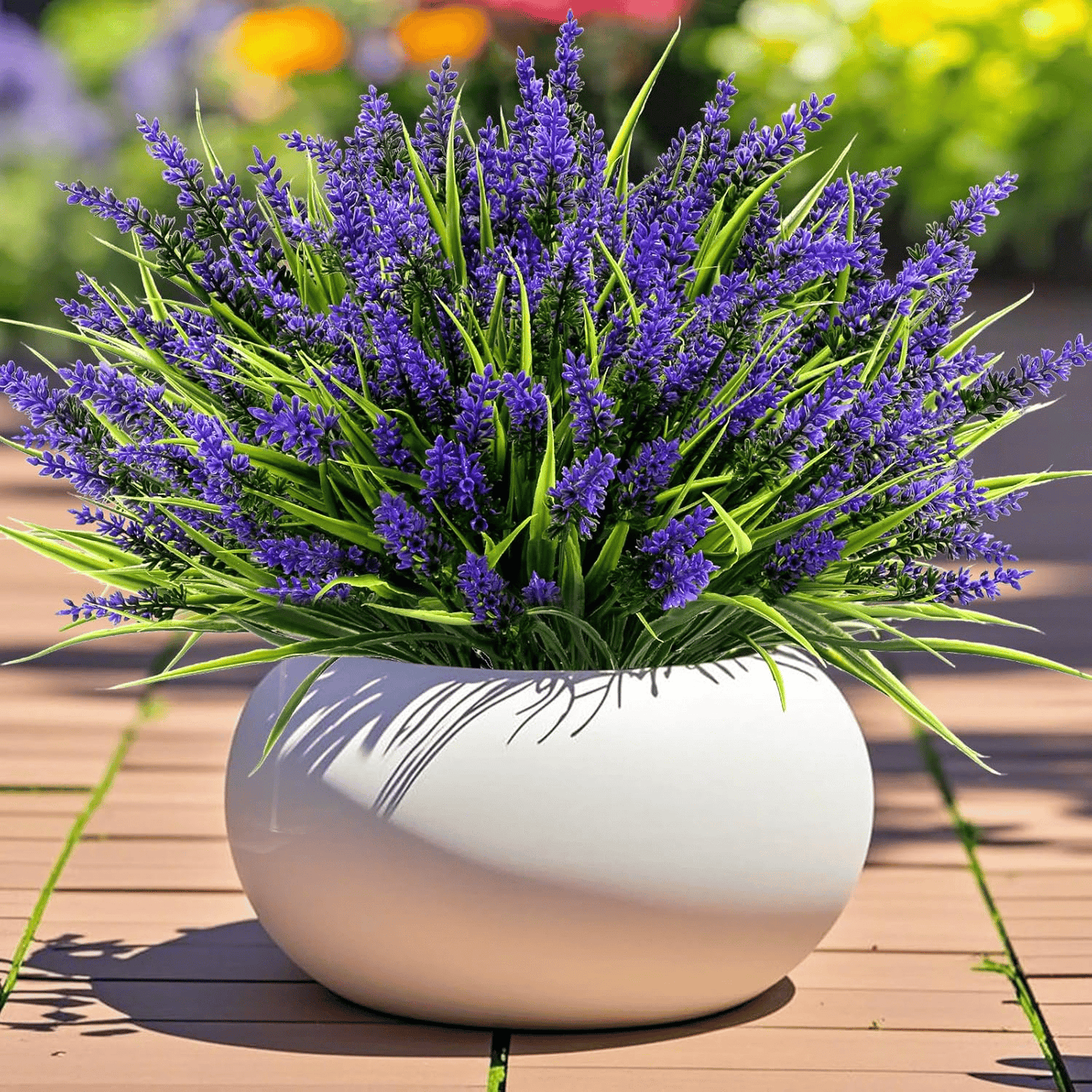 🎁Mother's Day Sale-50% Off!🔥UV Resistant Outdoor Lavender Artificial Flowers
