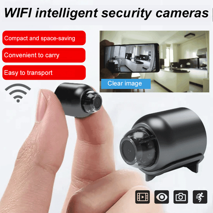 【Hidden camera HD night vision】No WIFI or electricity required💯Tiny and installs in 1 second ⚠️Remote real-time viewing