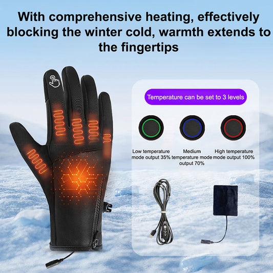 German Electric Heated Warm Gloves🔥Constant temperature of 41 degrees Celsius🔥Only 37 pieces remaining in stock.🧡💛Weighing 40% less than traditional thick wool gloves, yet providing three times the warmth.