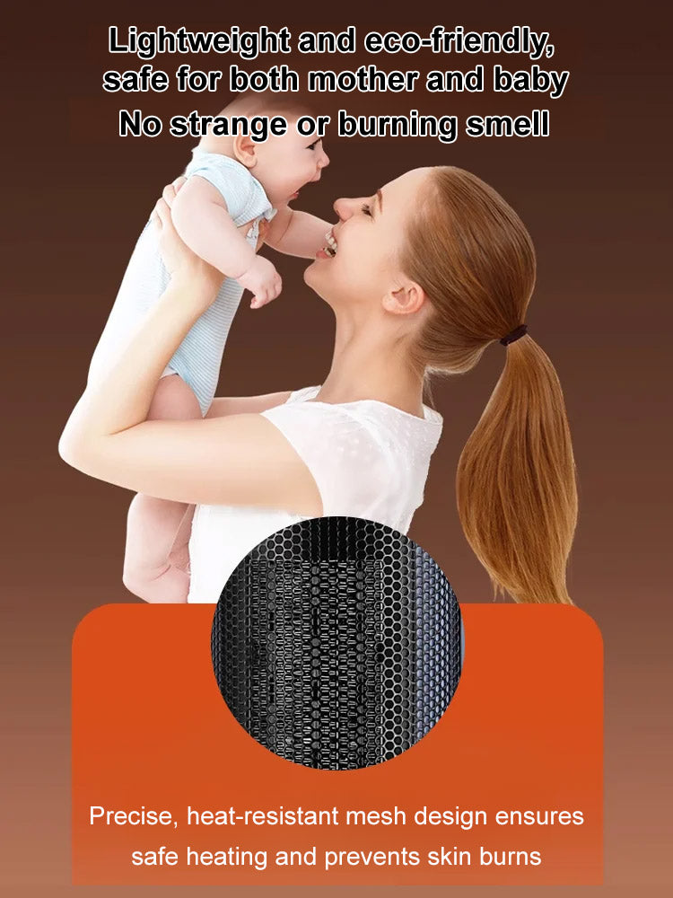 🏅Harvard Lab Certified!🍃 German Heater with 30 Years of R&D Warms Entire Home in 3 Seconds, Cuts Electricity Bills by Half vs. AC