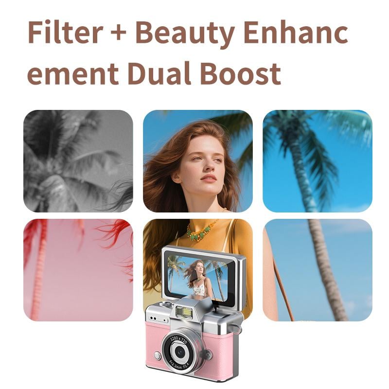 Mini Digital Camera with 1.47 in LCD Screen 1080P