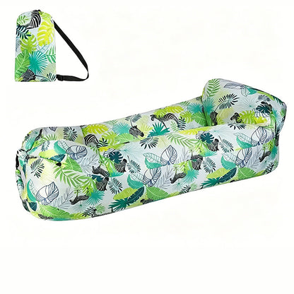 🏕️ Zero-Gravity Lounger | 3S Wind Setup | 400lbs Support | Pocket-Sized | Ergonomic Headrest 🌊