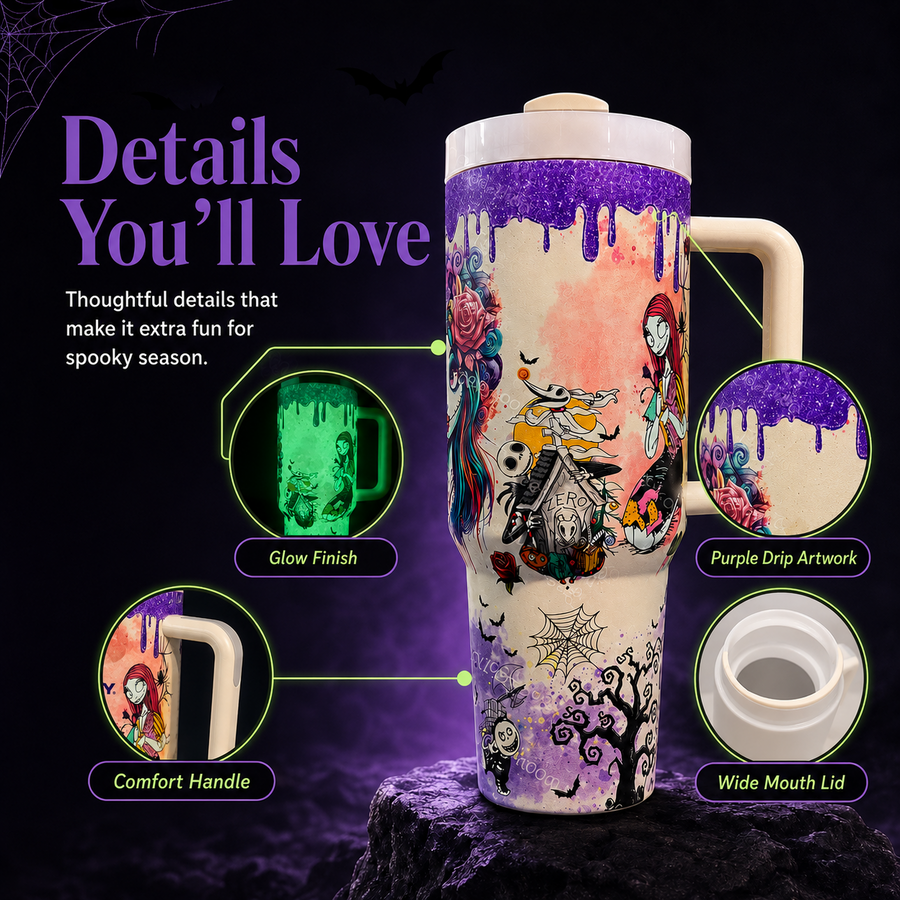 Halloween skeleton Tumbler