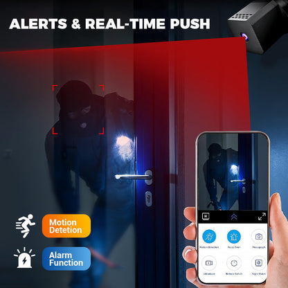 🔥2025 Hot Sale 50% OFF🔥Mini Smart HD Night Vision Security Camera