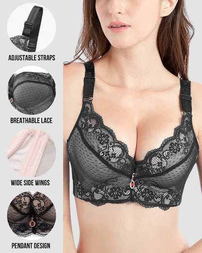 ✨Buy 2 Get 1 Free🥰Lace Underwire Padded Push Up Bra