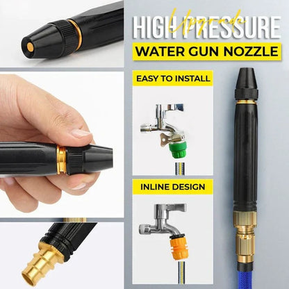 Heavy Duty Adjustable Twist Hose Nozzle Jet Sweeper Nozzle