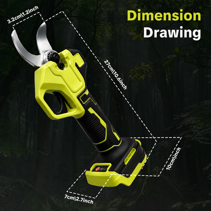 🌿 Cordless Electric Pruning Shears – Easily Cut Tree Branches ⚡