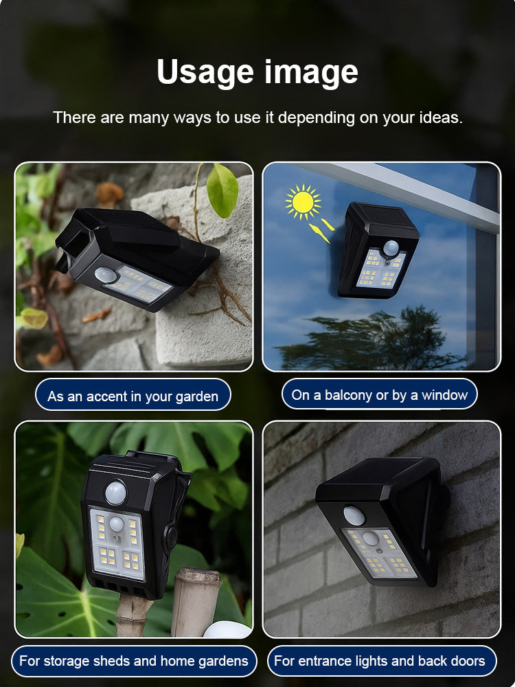 🔥Limited Time Offer!🔦Smart sensor solar clip light