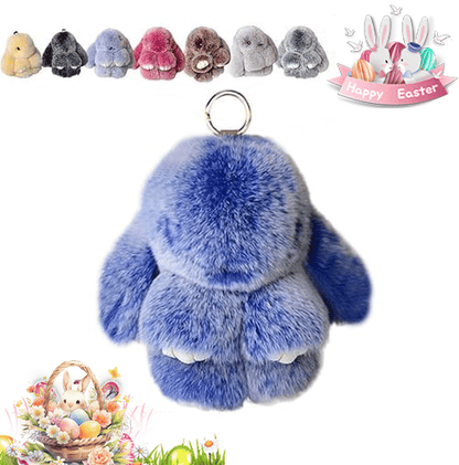 🐰Easter Cute Bunny Plush Keychain - Iron Box Gift🎁Easter Sweet Surprise