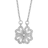 Multifunctional four-leaf clover silver