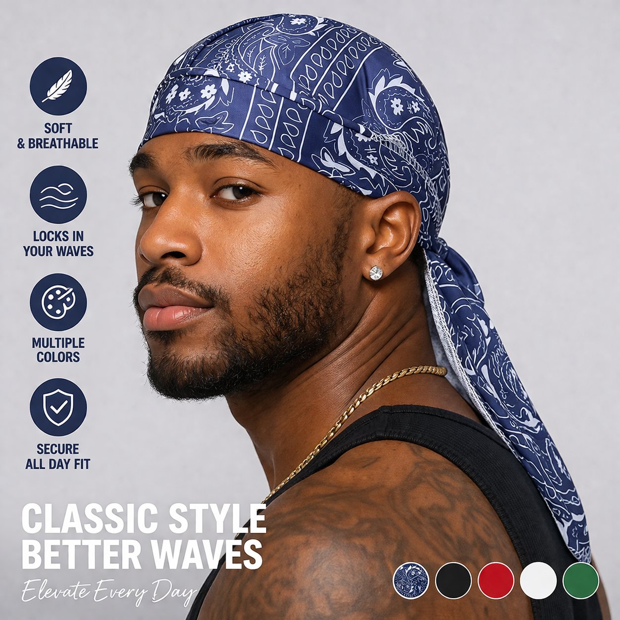 🔥Paisley Cooling Headscarf Cap🎁Buy 1 Get 1 Free🎁