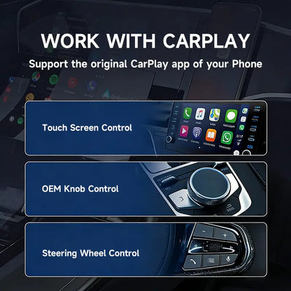 🔥HOT SALE - 2026 Mini Cube Pro 3.0 Wireless CarPlay Adapter: Wireless Auto-Connect for iPhone & Android