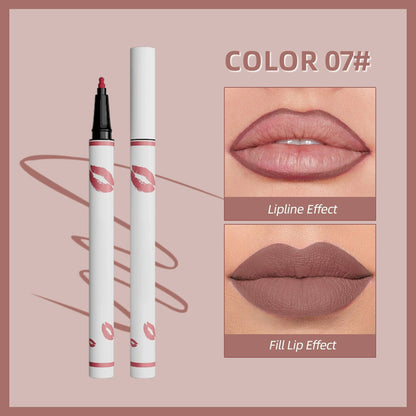 🔥✨اشتري واحد واحصل على الثاني مجانًا💄 محدد شفاه سائل يدوم طويلًا 