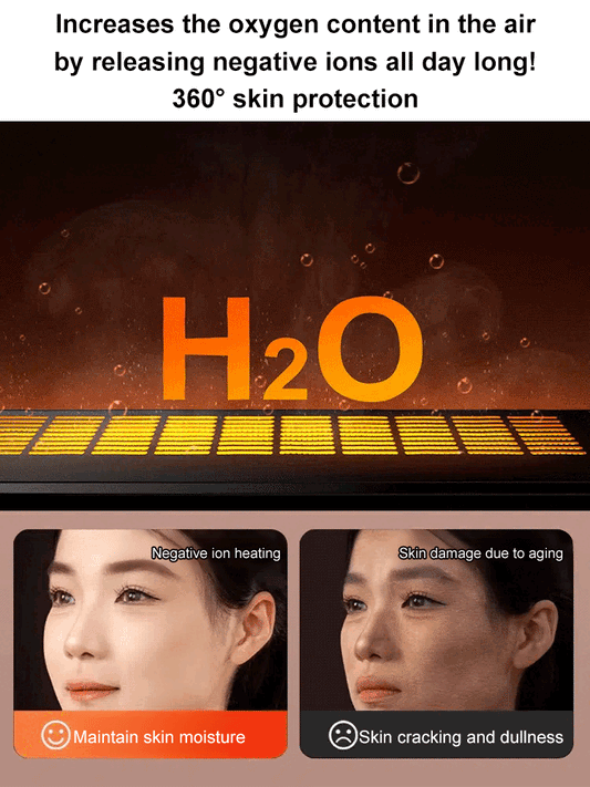 🏅Harvard Lab Certified!🍃 German Heater with 30 Years of R&D Warms Entire Home in 3 Seconds, Cuts Electricity Bills by Half vs. AC