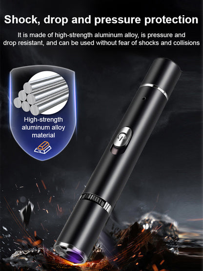 ⚡High-intensity laser pointer, 🔥It can be used for cutting, welding, and self-defense, requiring only monthly recharging