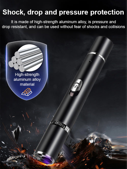 ⚡High-intensity laser pointer, 🔥It can be used for cutting, welding, and self-defense, requiring only monthly recharging