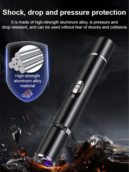 ⚡High-intensity laser pointer, 🔥It can be used for cutting, welding, and self-defense, requiring only monthly recharging