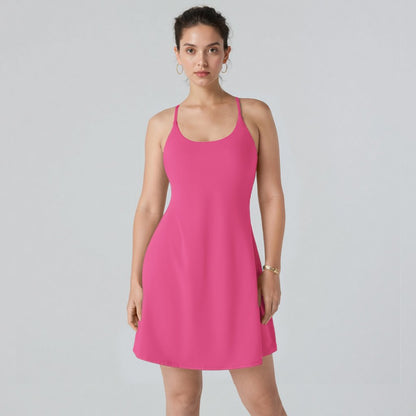 🎁Hot Sale - 50% OFF🔥The Ultimate Tummy Control Backless Active Dress