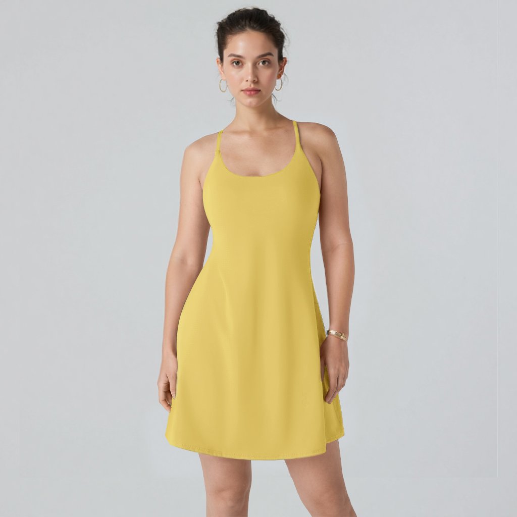 🎁Hot Sale - 50% OFF🔥The Ultimate Tummy Control Backless Active Dress