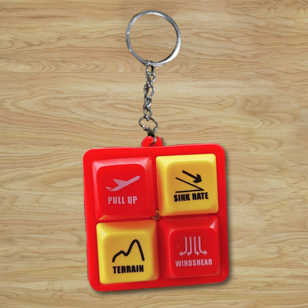 Pilot And Crew Alert Keychain EGPWS Warning Sound Simulator