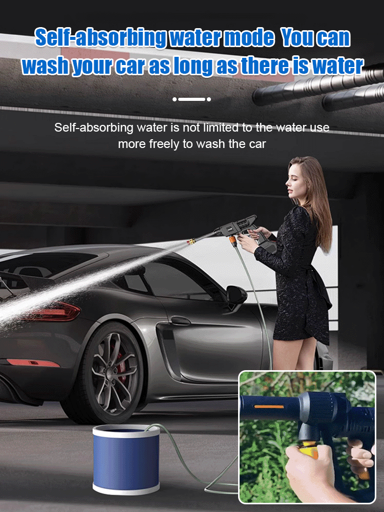 🥇1 Bestseller on Amazon  | 💦High-Pressure Car Wash Gun  |  🚗6-10M Range for Effortless Cleaning