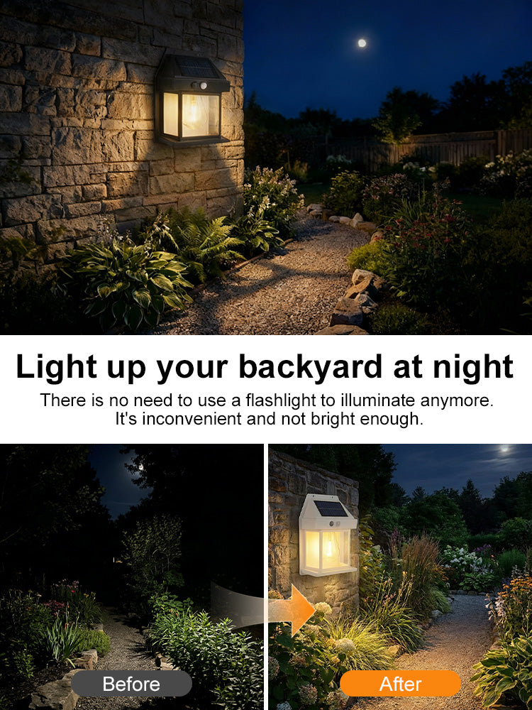 ☀️Your 24/7 "Smart Sentry" – Industrial Security Without the Electric Bill. Solar-powered outdoor LED garden lights