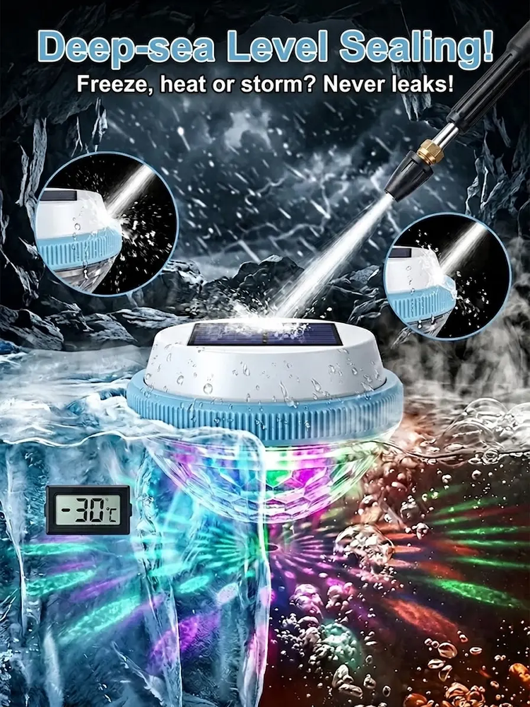 🔥Summer Sale 50% OFF🐟✨ Solar Floating Pool Light