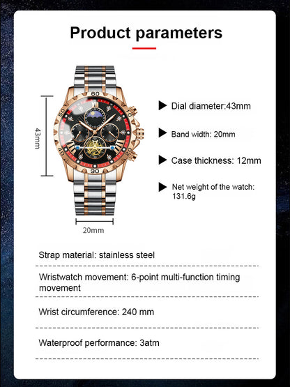 🔥Century-Old Watch Brand 2025 Tourbillon Watch ⌚ | 19ATM Water Resistance 🌊 | 10x Compensation for Counterfeits ✅ | Authentic Direct Shipping 🚢
