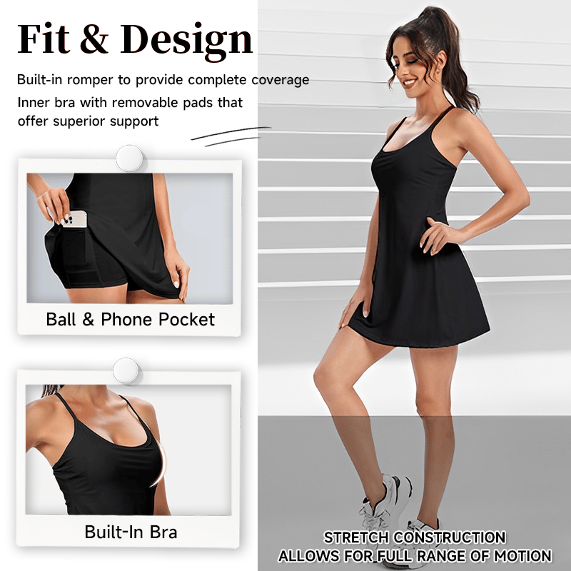 🎁Hot Sale - 50% OFF🔥The Ultimate Tummy Control Backless Active Dress