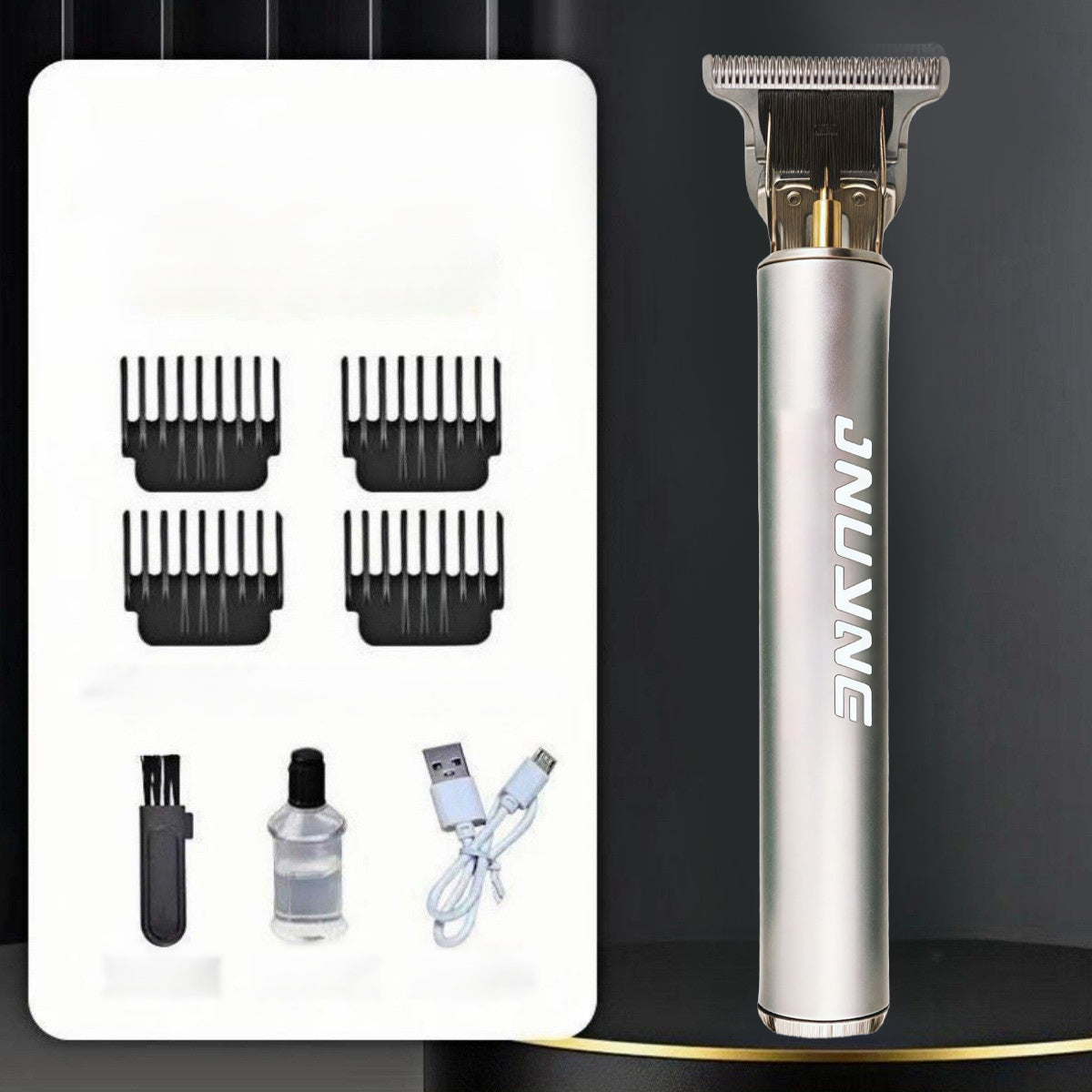 🔥【German precision manufacturing】🪒Silent and no-stuck hair Electric oil-cut carving hair clipper💯Salon-level professional