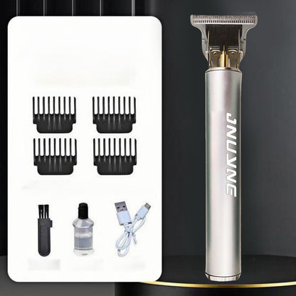 🔥【German precision manufacturing】🪒Silent and no-stuck hair Electric oil-cut carving hair clipper💯Salon-level professional