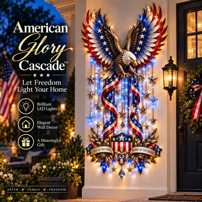 🦅American Glory Cascade - Let Freedom Light Your Home🏠