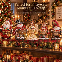 Santa’s Sweet Gifts 🎅+Snowman Welcome ☃️+Christmas Angel Blessing 👼+Reindeer Joy 🦌+Christmas Gnome Magic 🎄