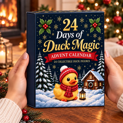 Christmas 24 Days Of Duck Magic Collectible Figures - Duck Magic Advent Calendar