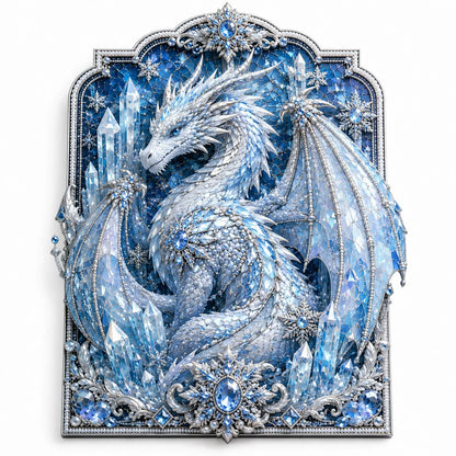 🐉 3D Layered Dragon Diamond Painting Kit, 5 Styles Fantasy Crystal Pearl Drill DIY Art Decor 25×30cm